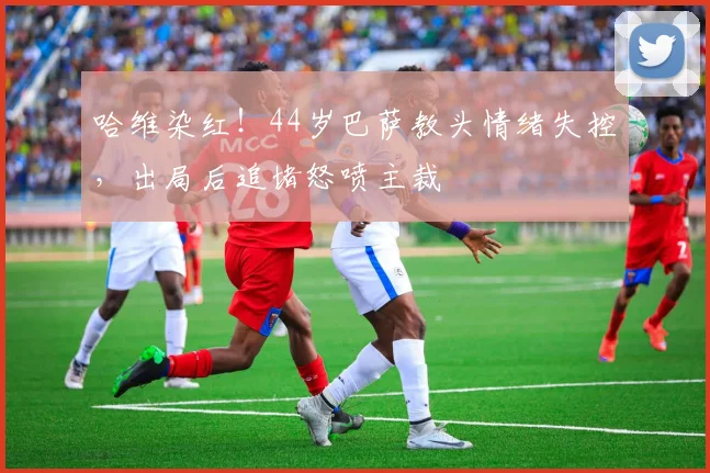 哈维染红！44岁巴萨教头情绪失控，出局后追堵怒喷主裁